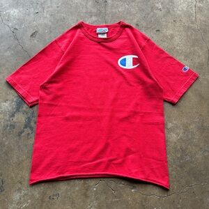 Small Cropped Champion Logo T-Shirt